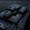 The Frozen White Theatre — TTRPG Battlemap