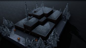 The Frozen White Theatre — TTRPG Battlemap