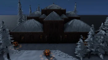 The Frozen White Theatre — TTRPG Battlemap