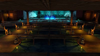 The Frozen White Theatre — TTRPG Battlemap