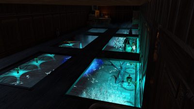The Frozen White Theatre — TTRPG Battlemap