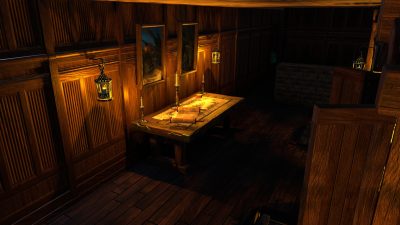 The Frozen White Theatre — TTRPG Battlemap