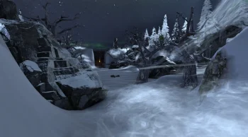 Snowy Clearing & Crimson Frost Map