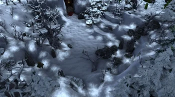 Snowy Clearing & Crimson Frost Map