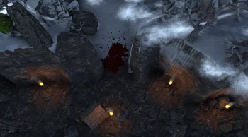 Snowy Clearing & Crimson Frost Map